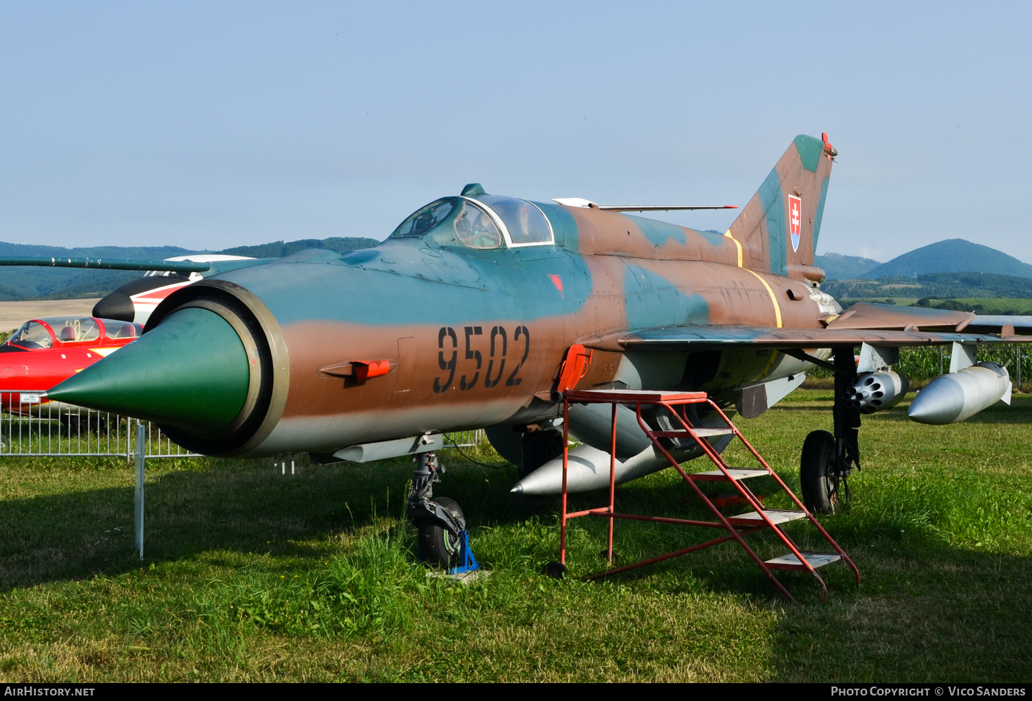 Aircraft Photo of 9502 | Mikoyan-Gurevich MiG-21MF | Slovakia - Air Force | AirHistory.net #700476
