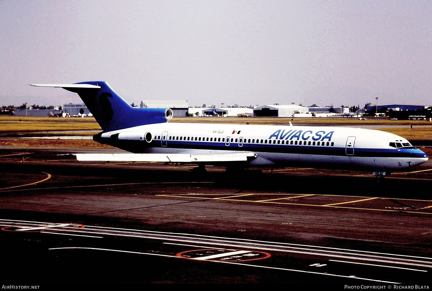 Aircraft Photo of XA-SLG | Boeing 727-276/Adv | Aviacsa - Aviación de Chiapas | AirHistory.net #700492
