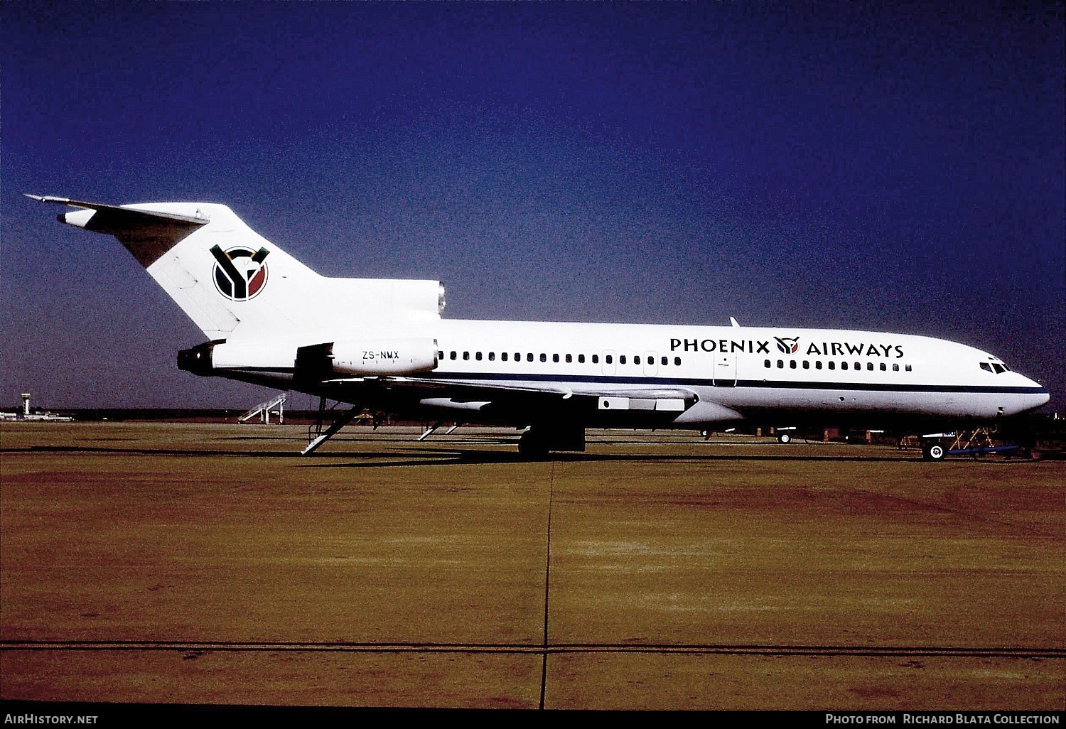 Aircraft Photo of ZS-NMX | Boeing 727-23 | Phoenix Airways | AirHistory.net #700495