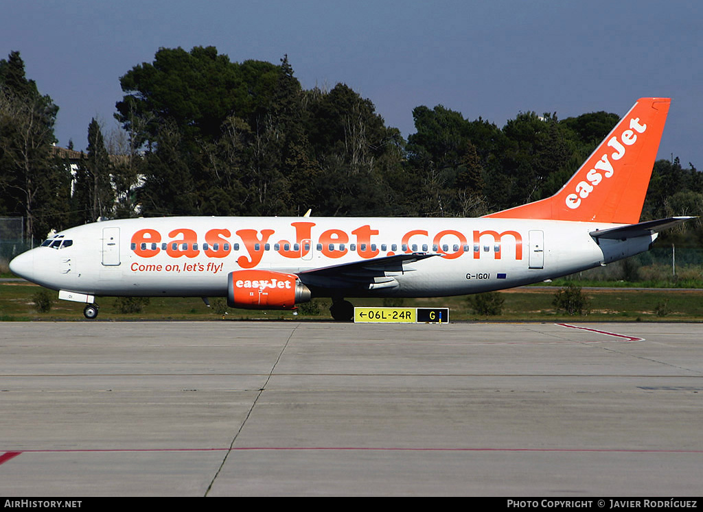 Aircraft Photo of G-IGOI | Boeing 737-33A | EasyJet | AirHistory.net #700517