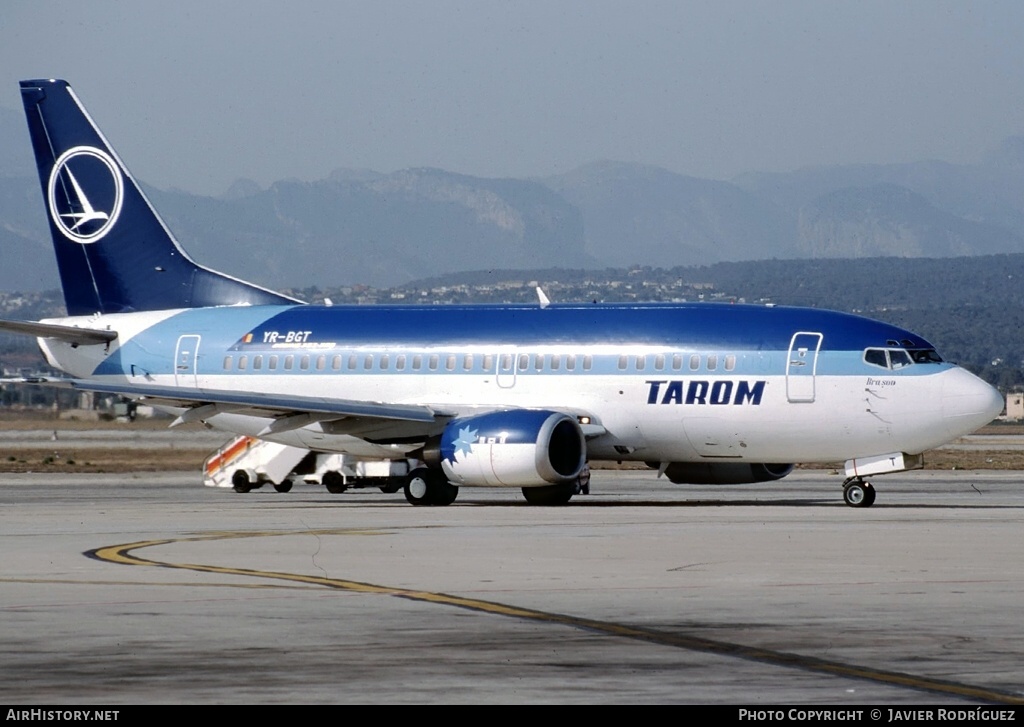 Aircraft Photo of YR-BGT | Boeing 737-5L9 | TAROM - Transporturile Aeriene Române | AirHistory.net #700522