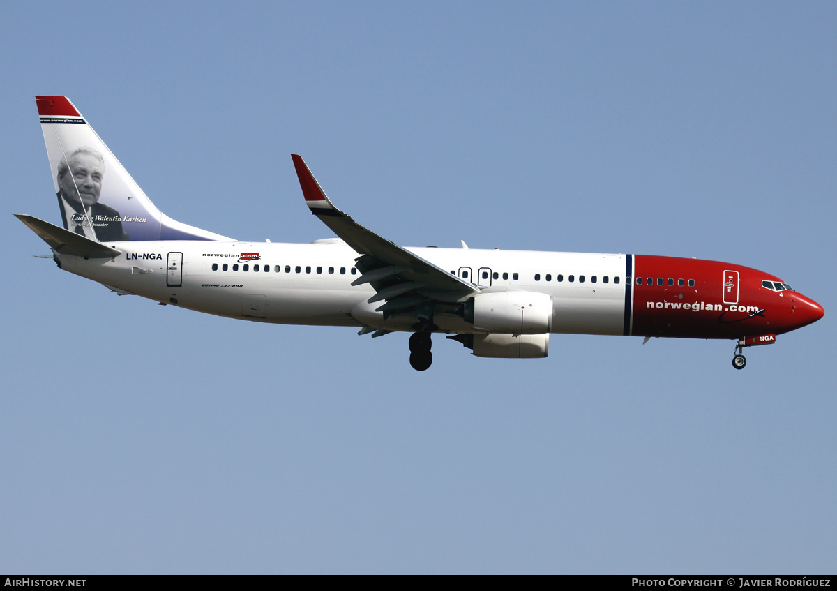 Aircraft Photo of LN-NGA | Boeing 737-8JP | Norwegian | AirHistory.net #700523