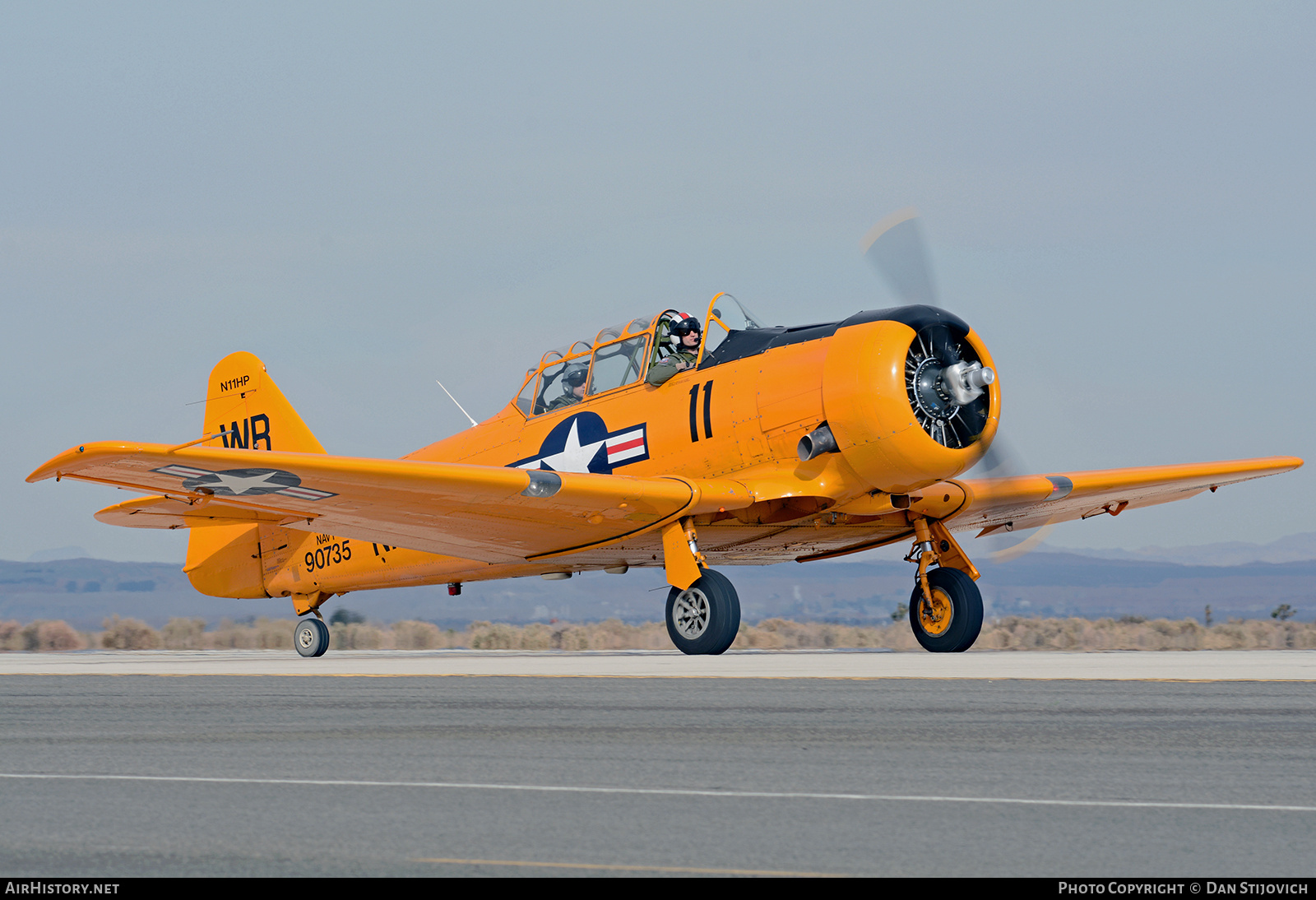 Aircraft Photo of N11HP | North American SNJ-5 Texan | USA - Navy | AirHistory.net #700540