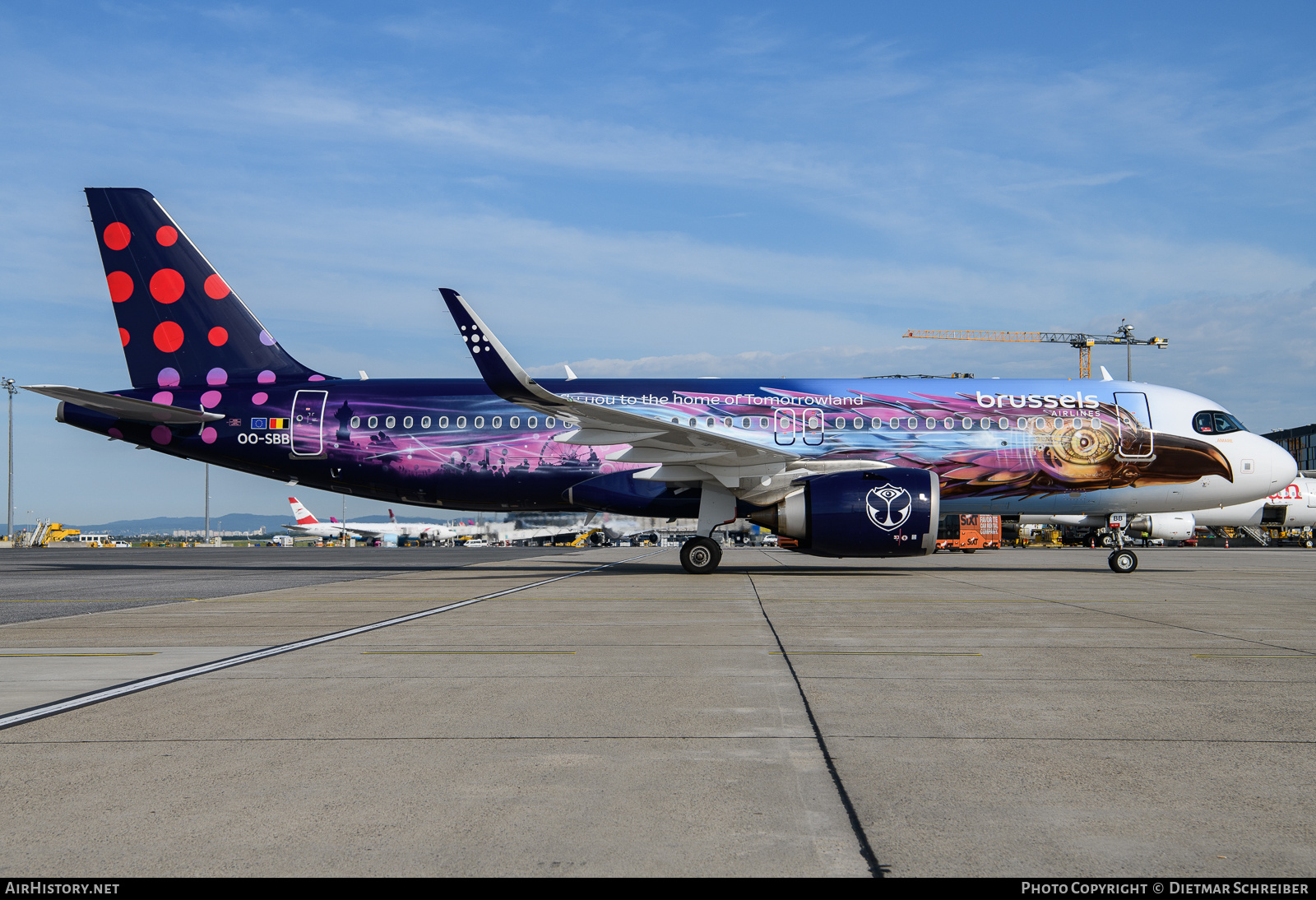 Aircraft Photo of OO-SBB | Airbus A320-251N | Brussels Airlines | AirHistory.net #700573