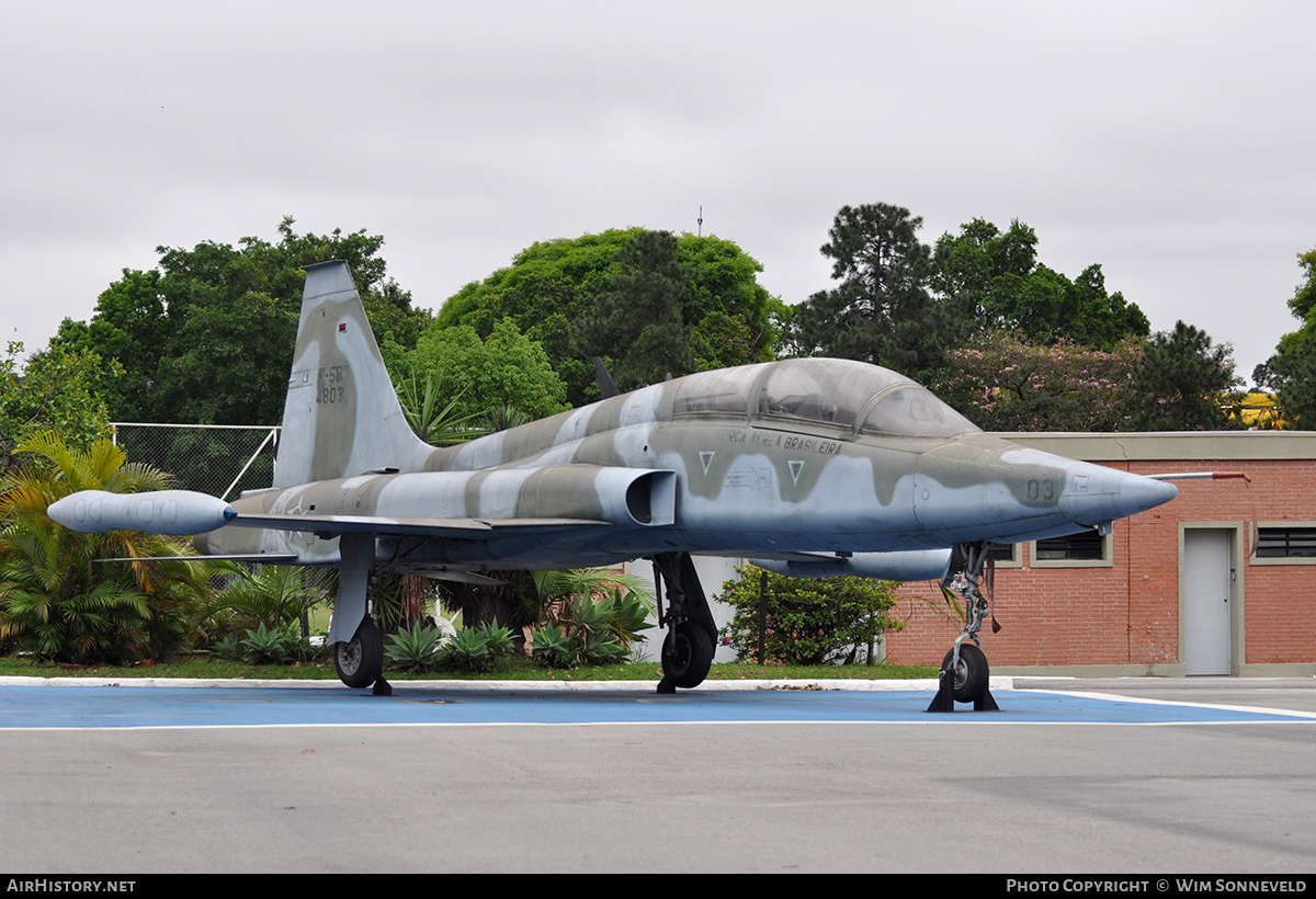 Aircraft Photo of 4803 | Northrop F-5B Freedom Fighter | Brazil - Air Force | AirHistory.net #700581