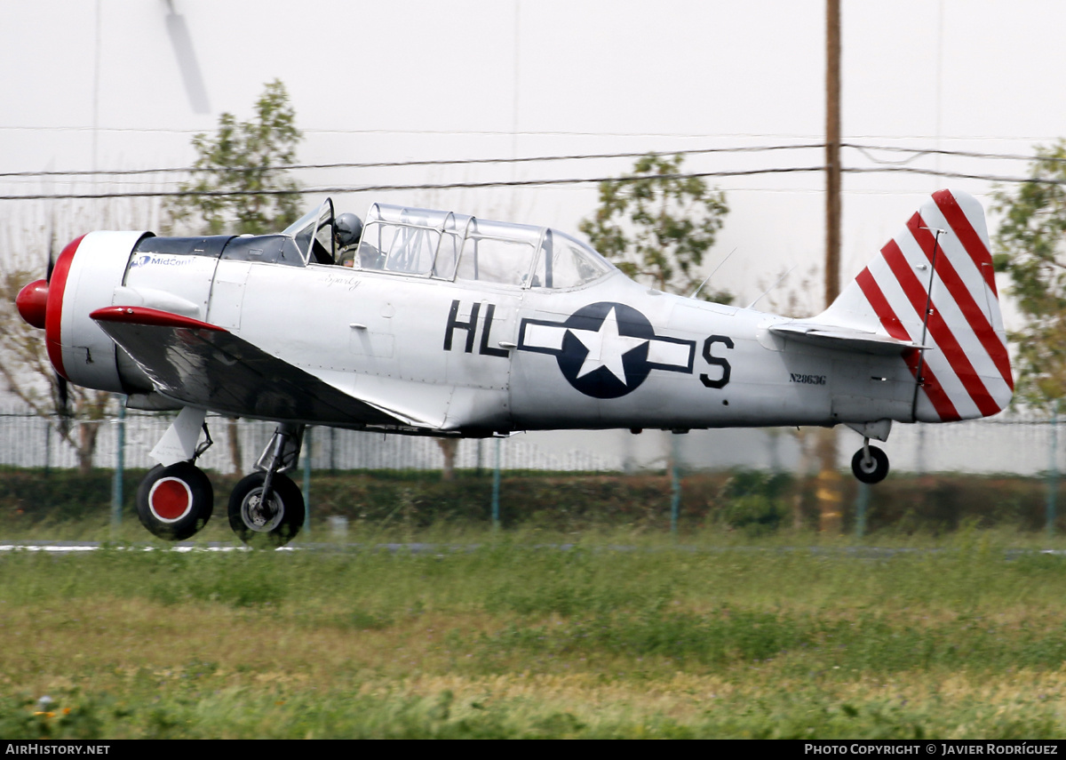 Aircraft Photo of N2863G | North American SNJ-6 Texan | USA - Air Force | AirHistory.net #700599