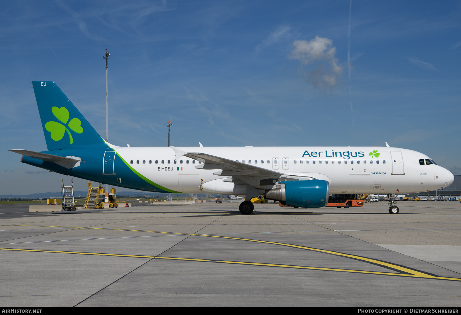 Aircraft Photo of EI-DEJ | Airbus A320-214 | Aer Lingus | AirHistory.net #700618