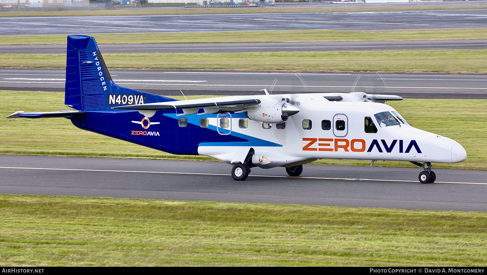 Aircraft Photo of N409VA | Dornier 228-202 | ZeroAvia | AirHistory.net #700637