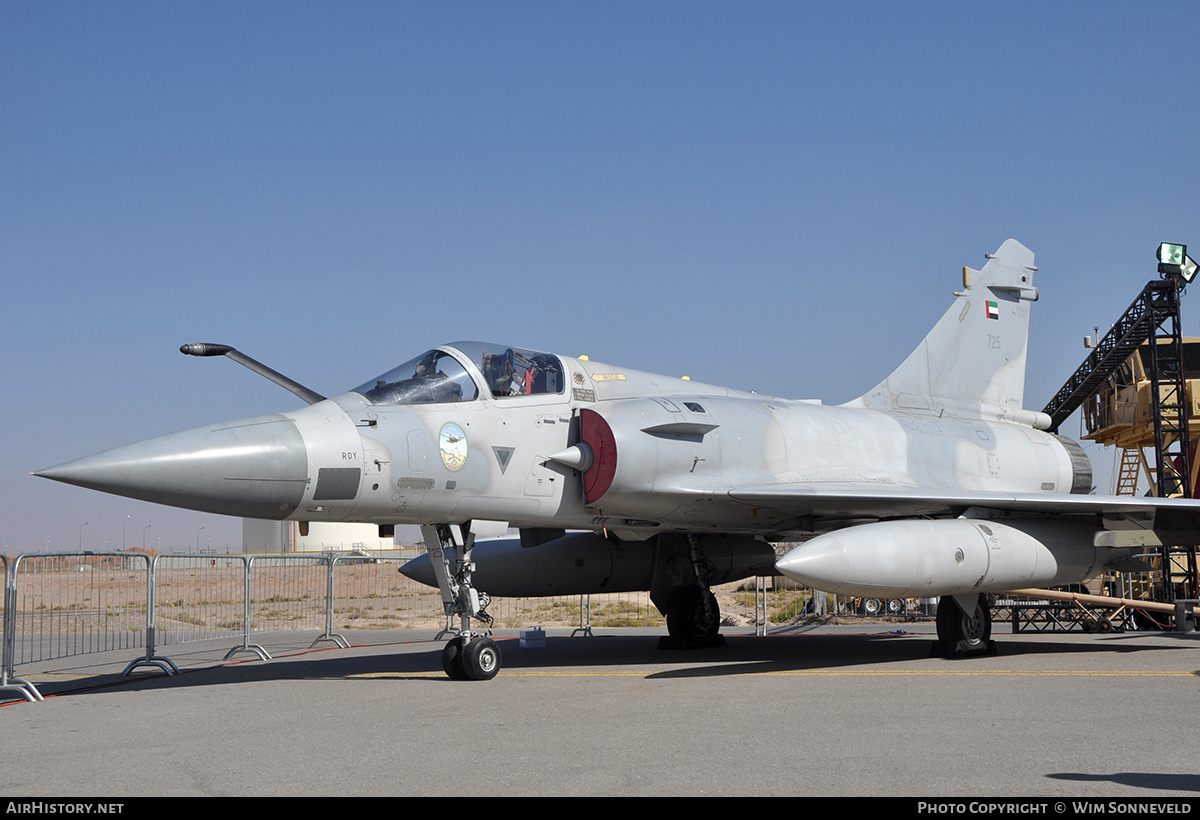 Aircraft Photo of 725 | Dassault Mirage 2000-9EAD | United Arab Emirates - Air Force | AirHistory.net #700638