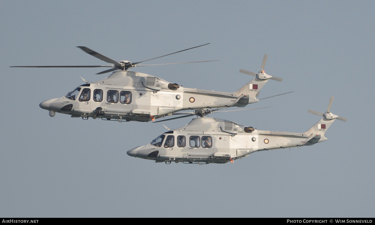 Aircraft Photo of QA70 | AgustaWestland AW-139 | Qatar - Air Force | AirHistory.net #700669