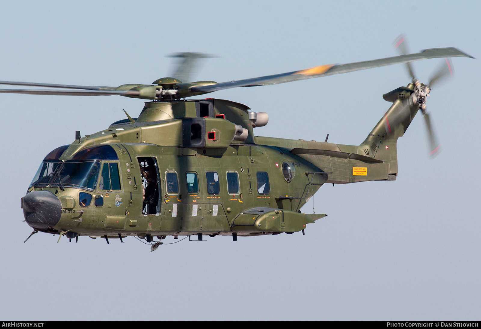 Aircraft Photo of M-512 | AgustaWestland EH101-512 Merlin Joint Supporter | Denmark - Air Force | AirHistory.net #700676