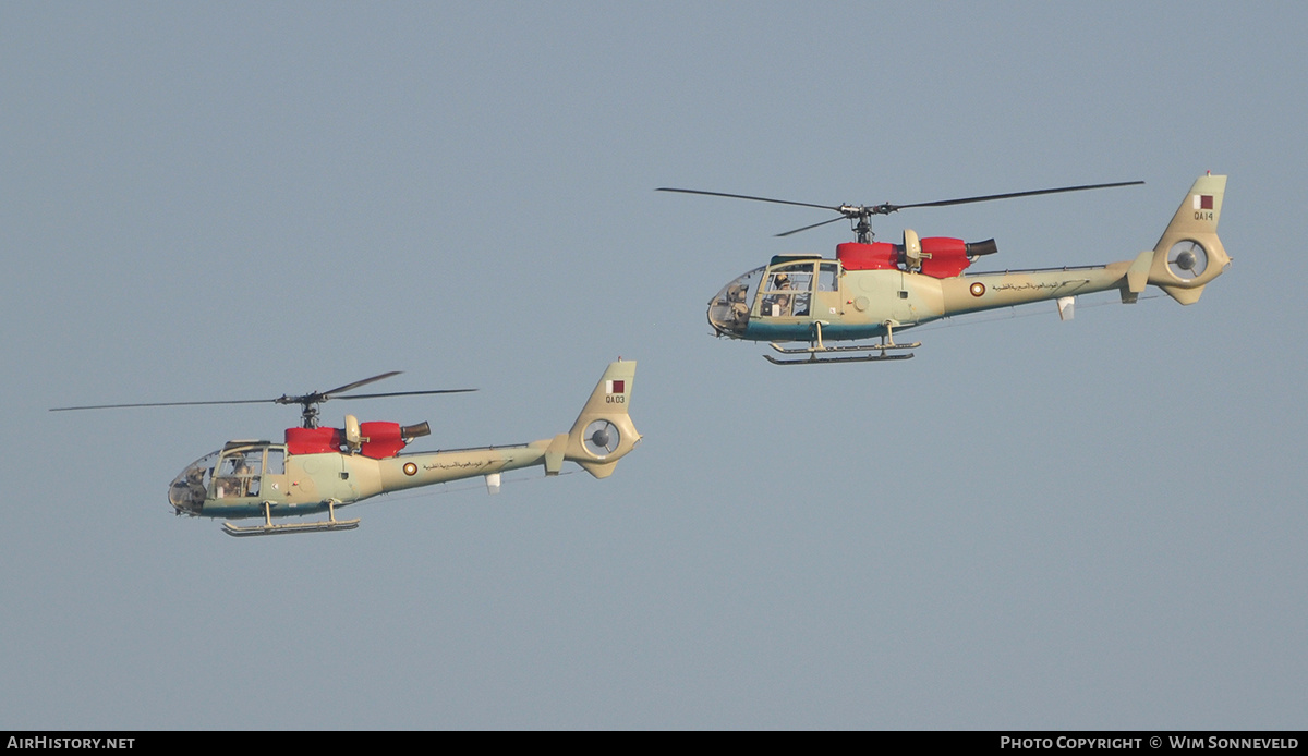 Aircraft Photo of QA03 | Aerospatiale SA-342L Gazelle | Qatar - Air Force | AirHistory.net #700682