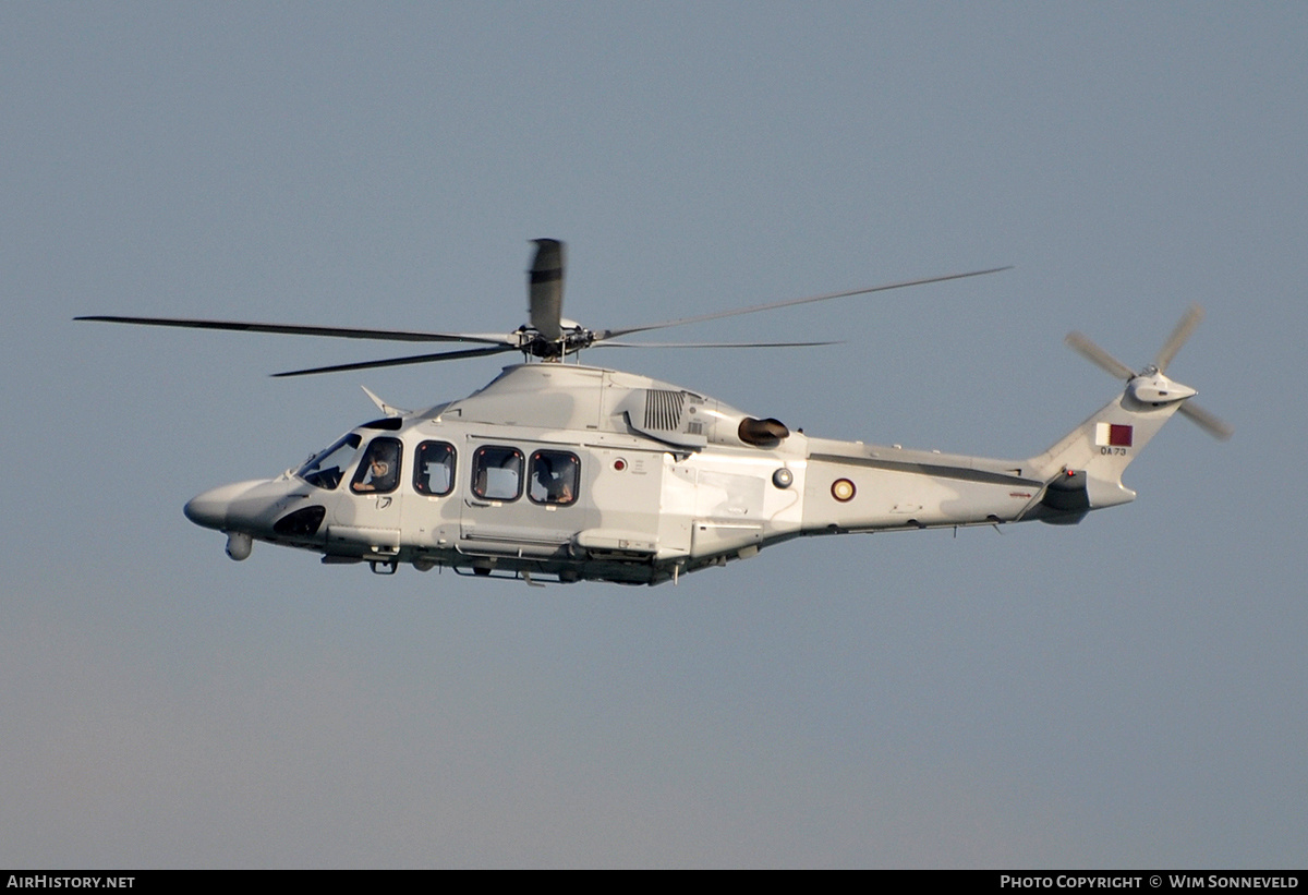 Aircraft Photo of QA73 | AgustaWestland AW-139 | Qatar - Air Force | AirHistory.net #700707