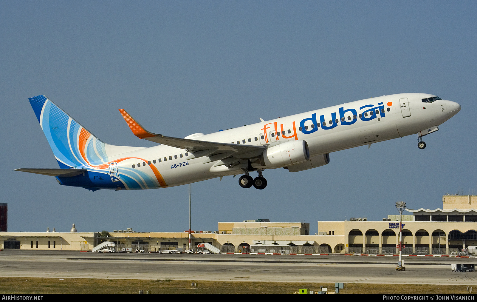 Aircraft Photo of A6-FEB | Boeing 737-8KN | Flydubai | AirHistory.net #700713