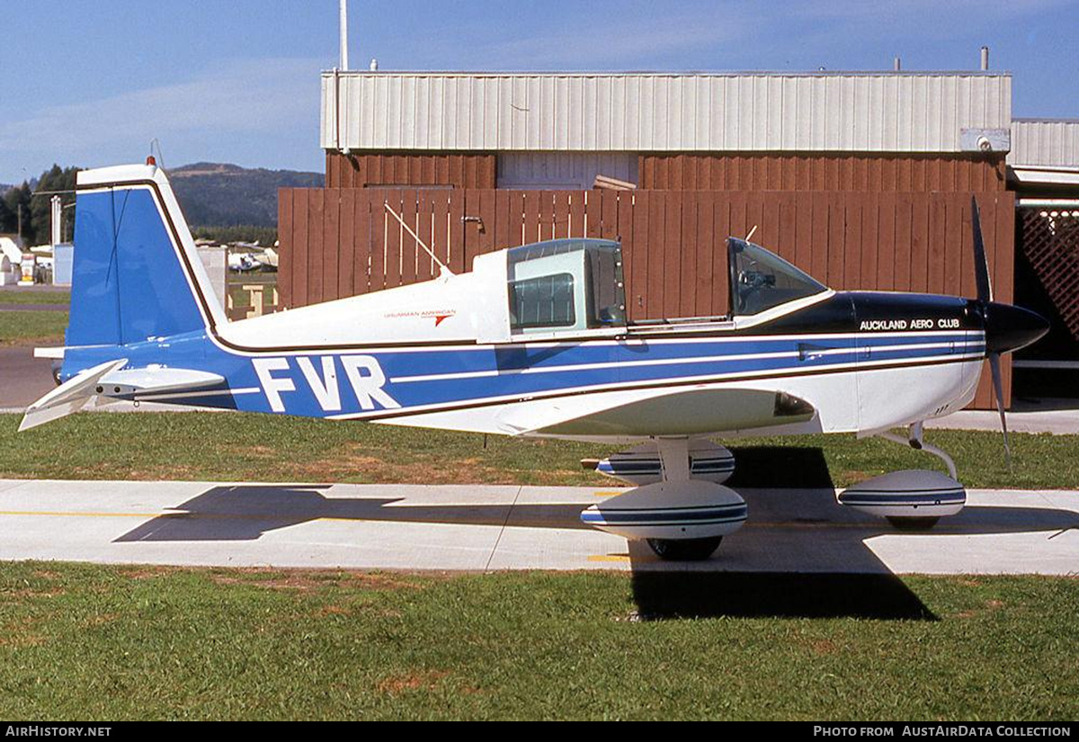Aircraft Photo of ZK-FVR / FVR | Grumman American AA-1C Lynx | Auckland Aero Club | AirHistory.net #700722