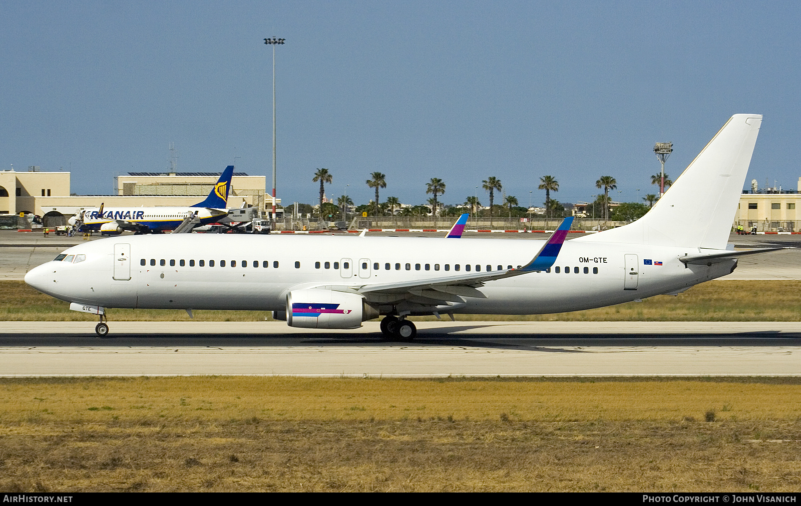 Aircraft Photo of OM-GTE | Boeing 737-8AS | Go2Sky Airline | AirHistory.net #700745