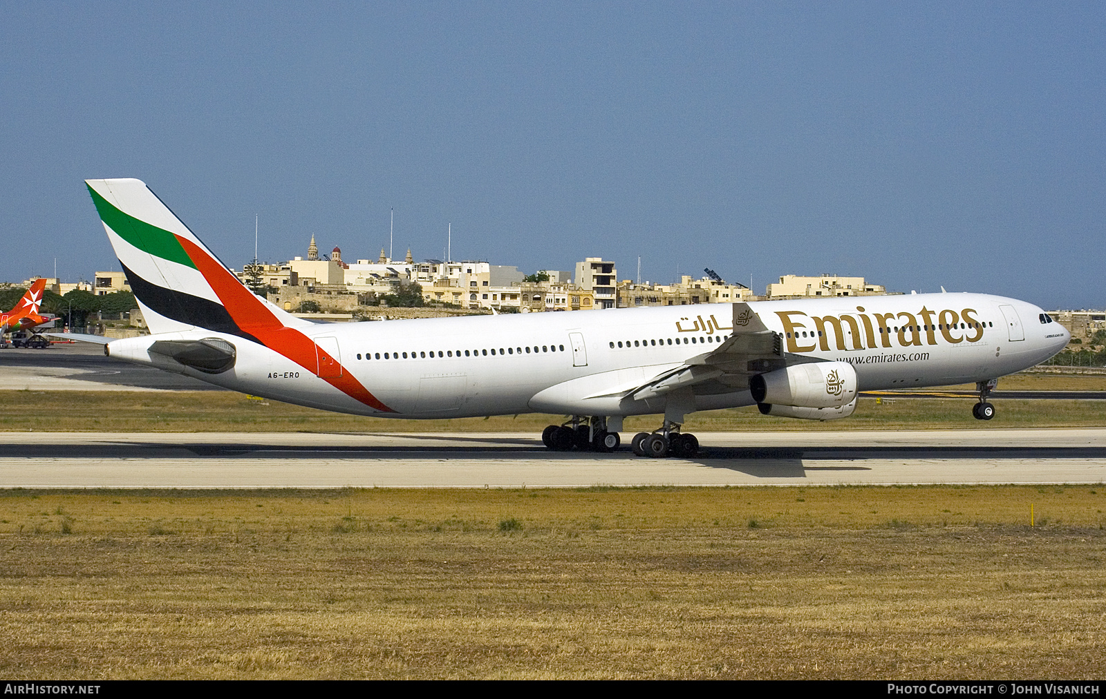 Aircraft Photo of A6-ERO | Airbus A340-313X | Emirates | AirHistory.net #700746