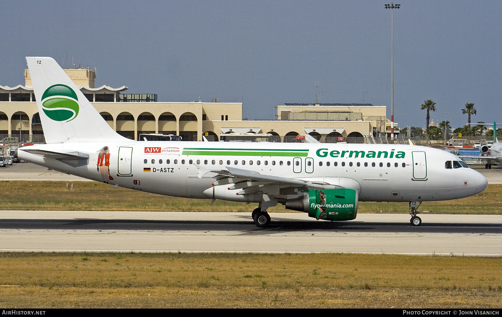 Aircraft Photo of D-ASTZ | Airbus A319-112 | Germania | AirHistory.net #700747