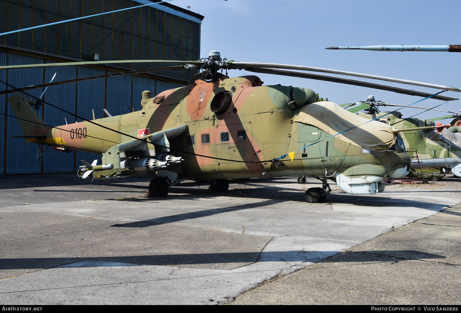 Aircraft Photo of 0100 | Mil Mi-24D | Slovakia - Air Force | AirHistory.net #700753