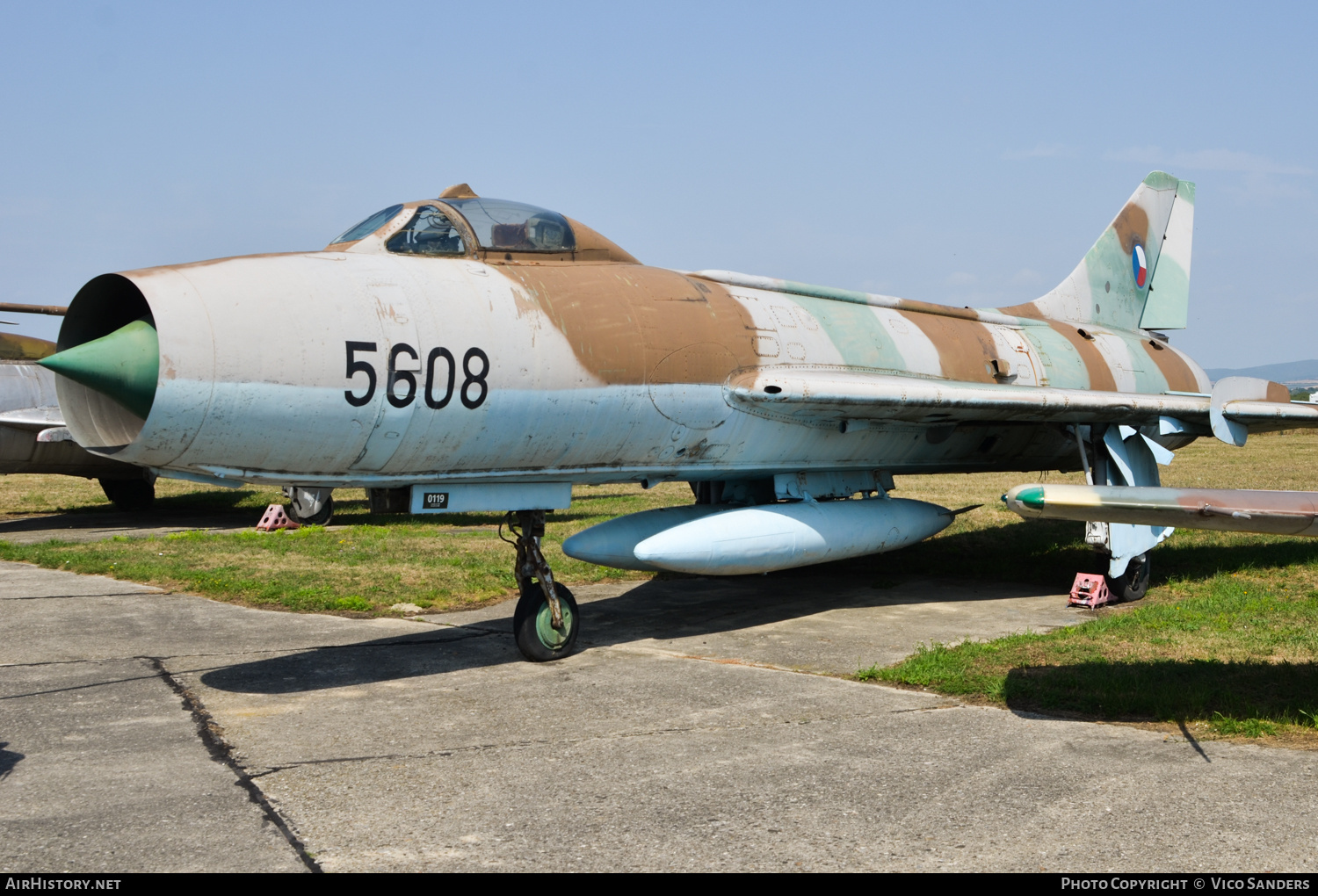 Aircraft Photo of 5608 | Sukhoi Su-7BM | Czechoslovakia - Air Force | AirHistory.net #700754