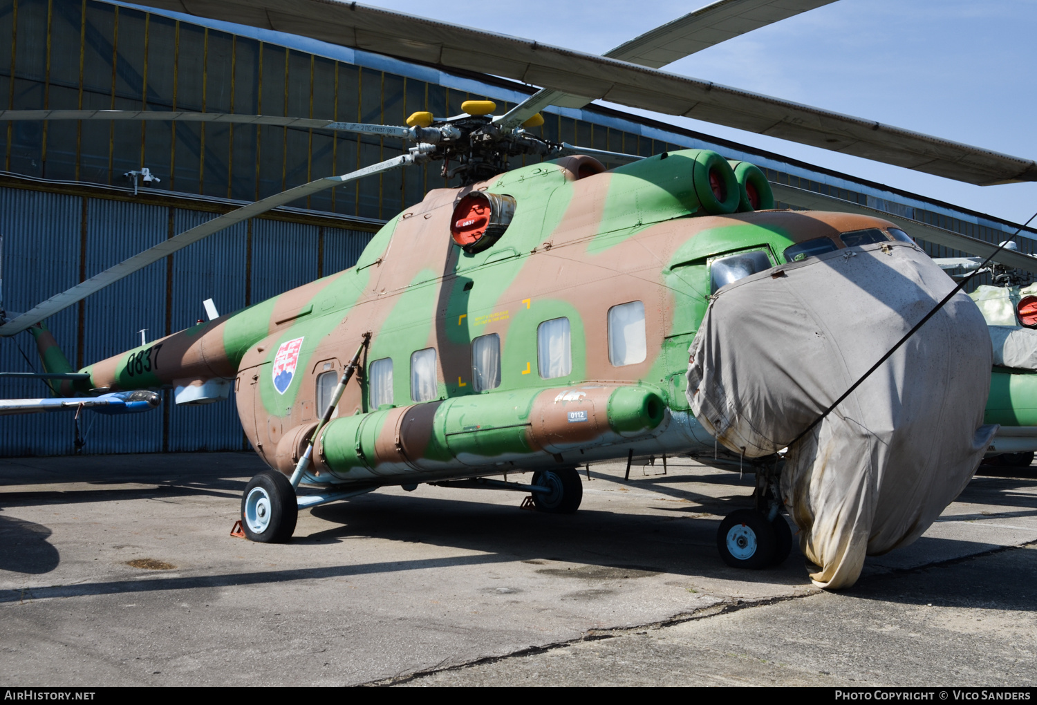 Aircraft Photo of 0837 | Mil Mi-8P | Slovakia - Air Force | AirHistory.net #700756
