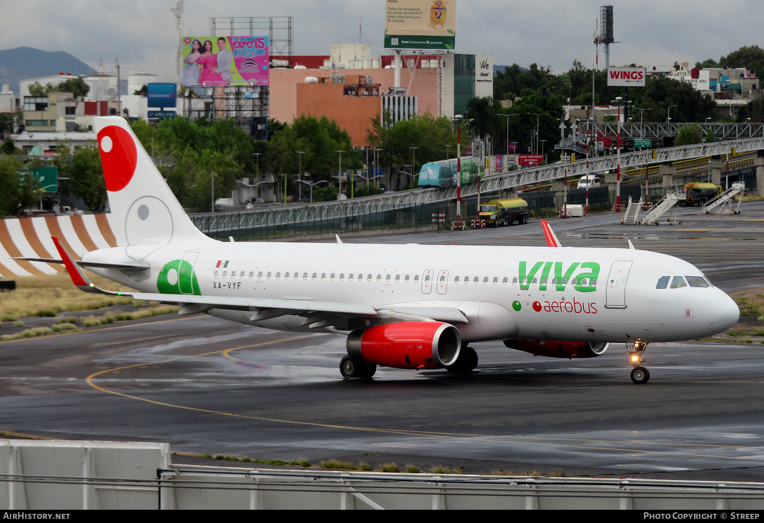 Aircraft Photo of XA-VYF | Airbus A320-232 | Viva Aerobús | AirHistory.net #700775