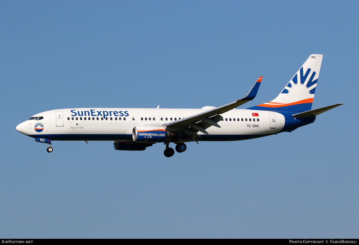 Aircraft Photo of TC-SRC | Boeing 737-8JP | SunExpress | AirHistory.net #700783