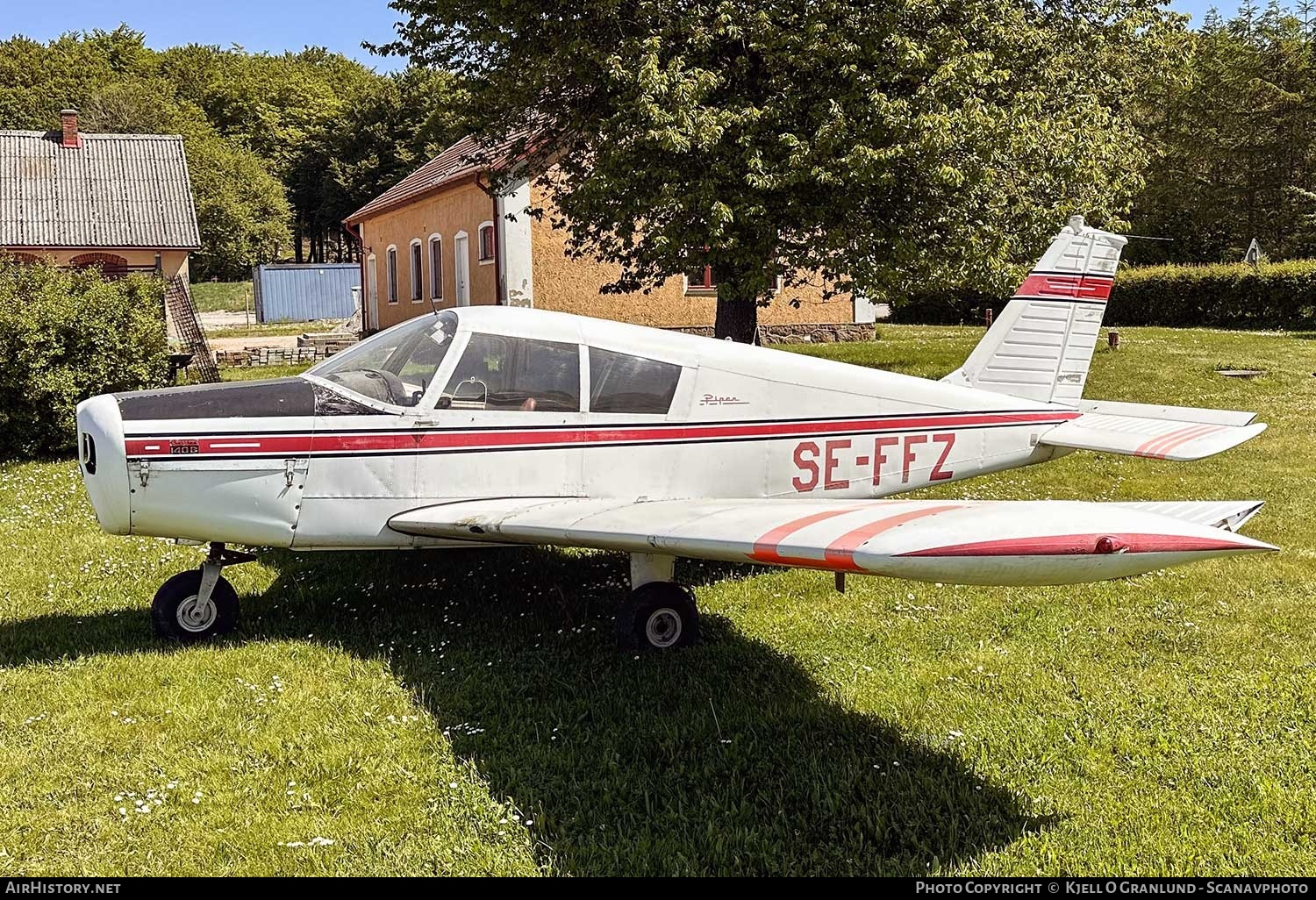 Aircraft Photo of SE-FFZ | Piper PA-28-140 Cherokee B | AirHistory.net #700836