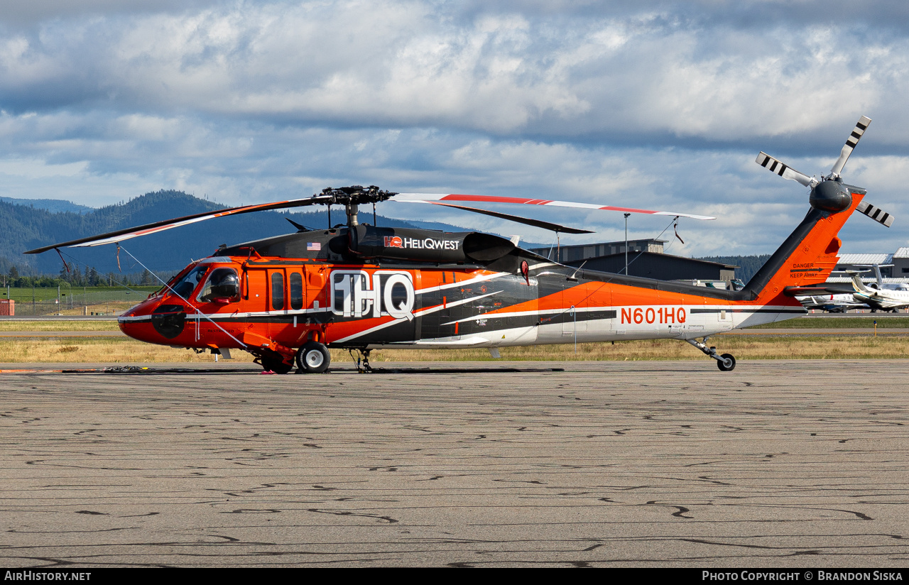 Aircraft Photo of N601HQ | Sikorsky UH-60A Black Hawk (S-70A) | HeliQwest | AirHistory.net #700869