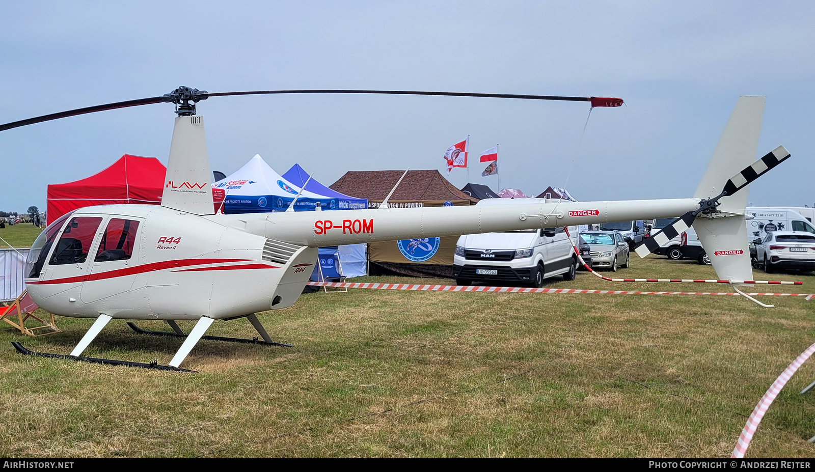 Aircraft Photo of SP-ROM | Robinson R-44 Raven II | Lotnicza Akademia Wojskowa - LAW | AirHistory.net #700883
