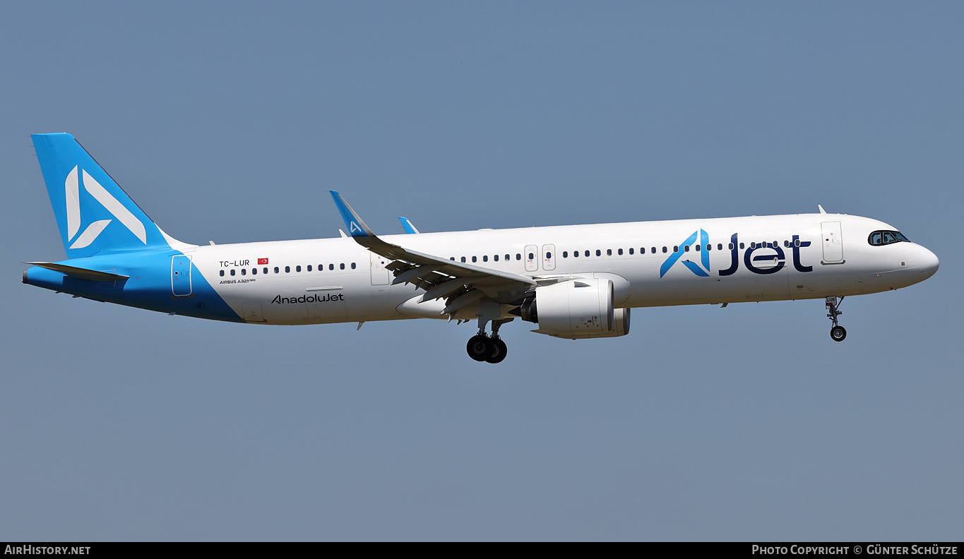 Aircraft Photo of TC-LUR | Airbus A321-271NX | AJet - AnadoluJet | AirHistory.net #700884