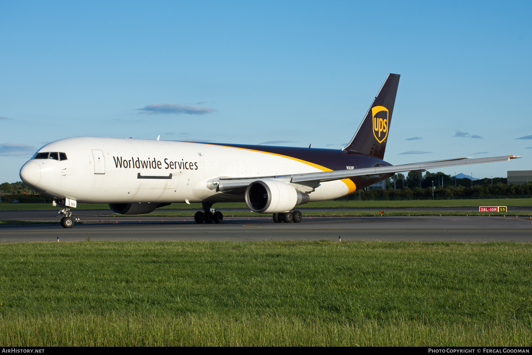 Aircraft Photo of N363UP | Boeing 767-346/ER(BCF) | United Parcel Service - UPS | AirHistory.net #700903