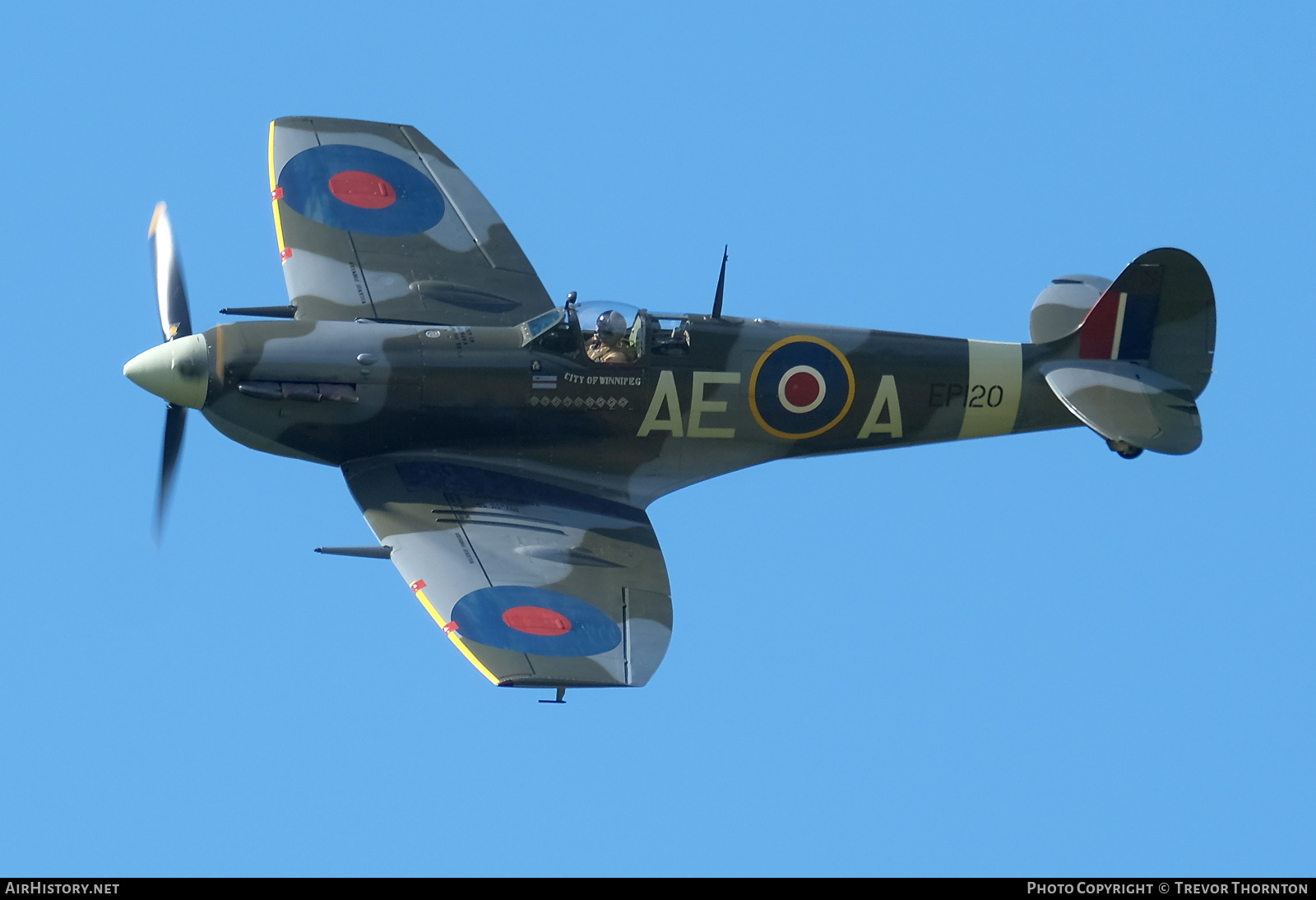 Aircraft Photo of G-LFVB / EP120 | Supermarine 349 Spitfire LF5B | UK - Air Force | AirHistory.net #700912