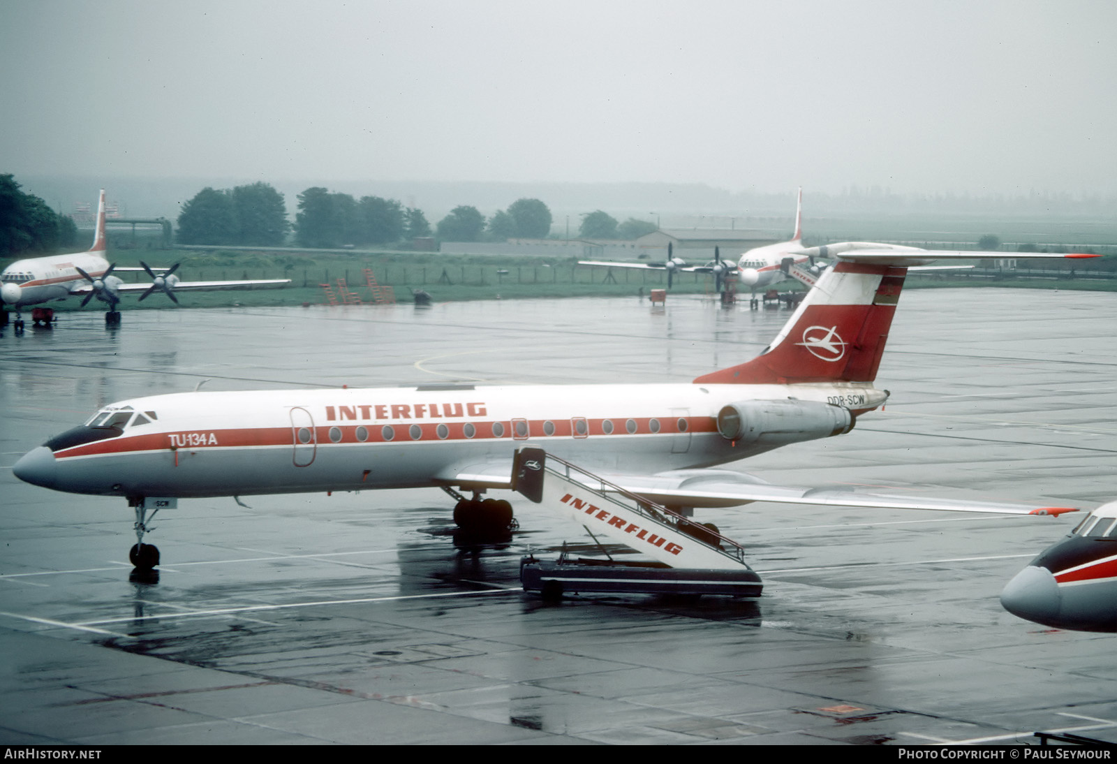 Aircraft Photo of DDR-SCW | Tupolev Tu-134AK | Interflug | AirHistory.net #700919