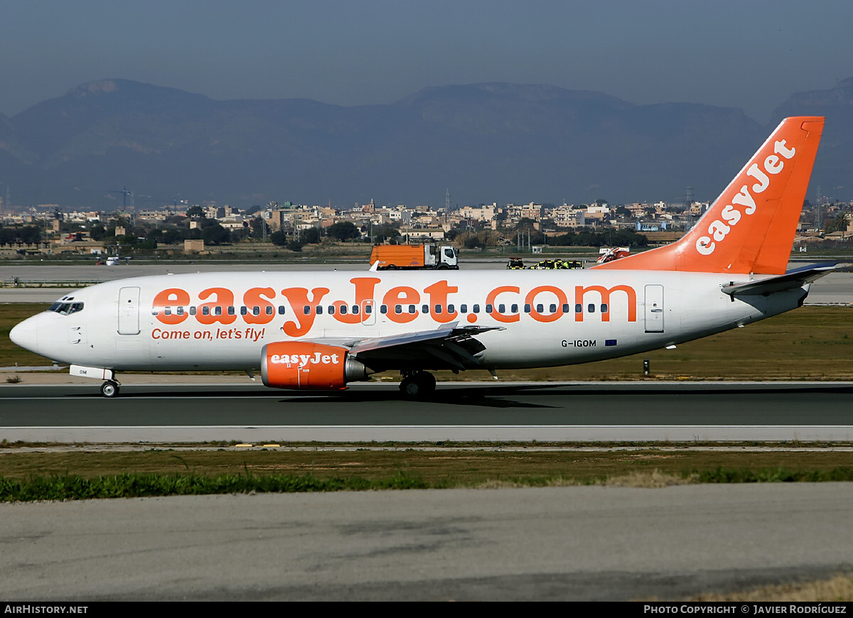 Aircraft Photo of G-IGOM | Boeing 737-36N | EasyJet | AirHistory.net #700920