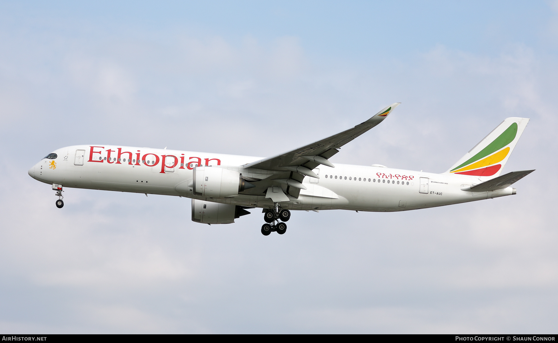 Aircraft Photo of ET-AUC | Airbus A350-941 | Ethiopian Airlines | AirHistory.net #700935