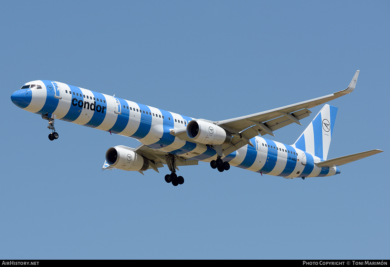 Aircraft Photo of D-ABOI | Boeing 757-330 | Condor Flugdienst | AirHistory.net #700960