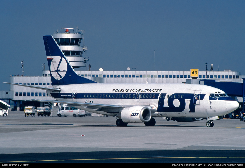 Aircraft Photo of SP-LKA | Boeing 737-55D | LOT Polish Airlines - Polskie Linie Lotnicze | AirHistory.net #700963