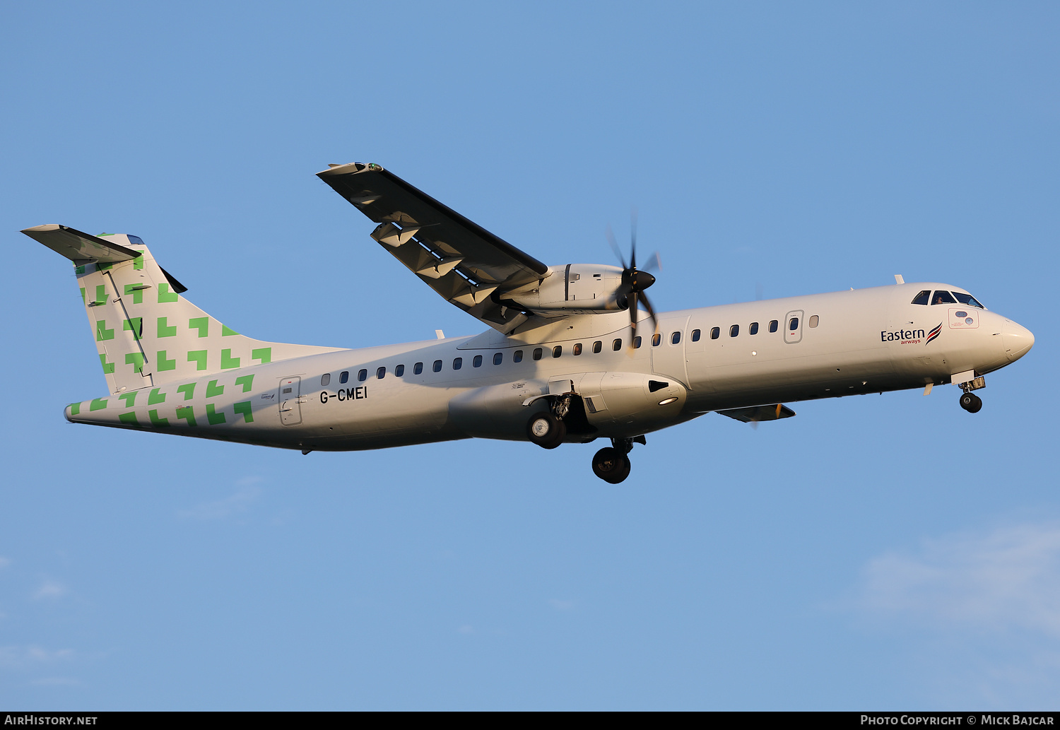 Aircraft Photo of G-CMEI | ATR ATR-72-600 (ATR-72-212A) | Eastern Airways | AirHistory.net #700972