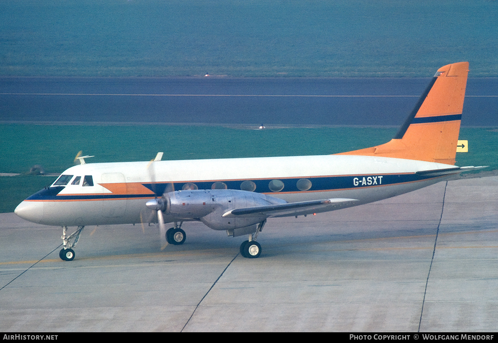 Aircraft Photo of G-ASXT | Grumman G-159 Gulfstream I | Fordair | AirHistory.net #700975