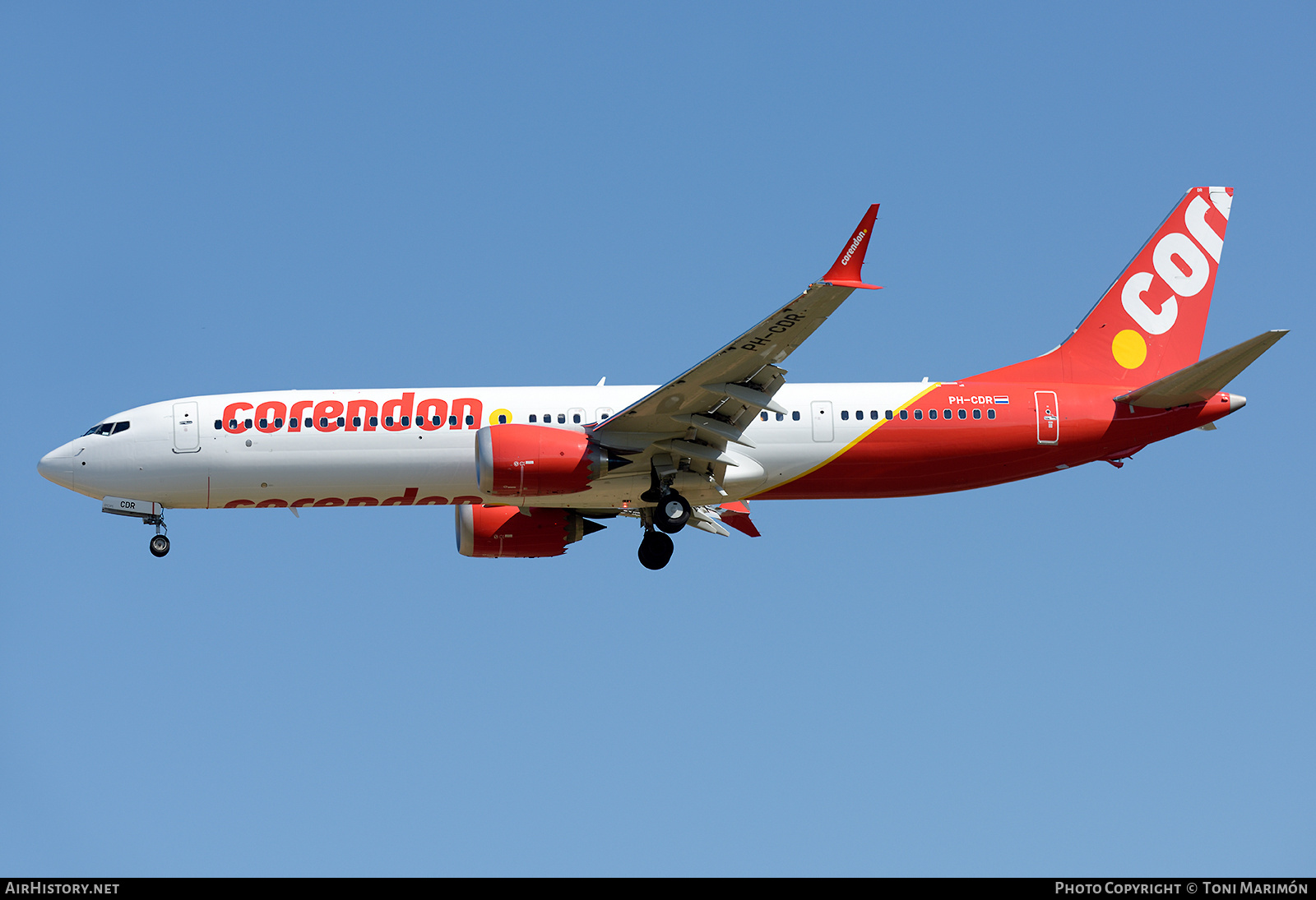 Aircraft Photo of PH-CDR | Boeing 737-9 Max 9 | Corendon Dutch Airlines | AirHistory.net #700989