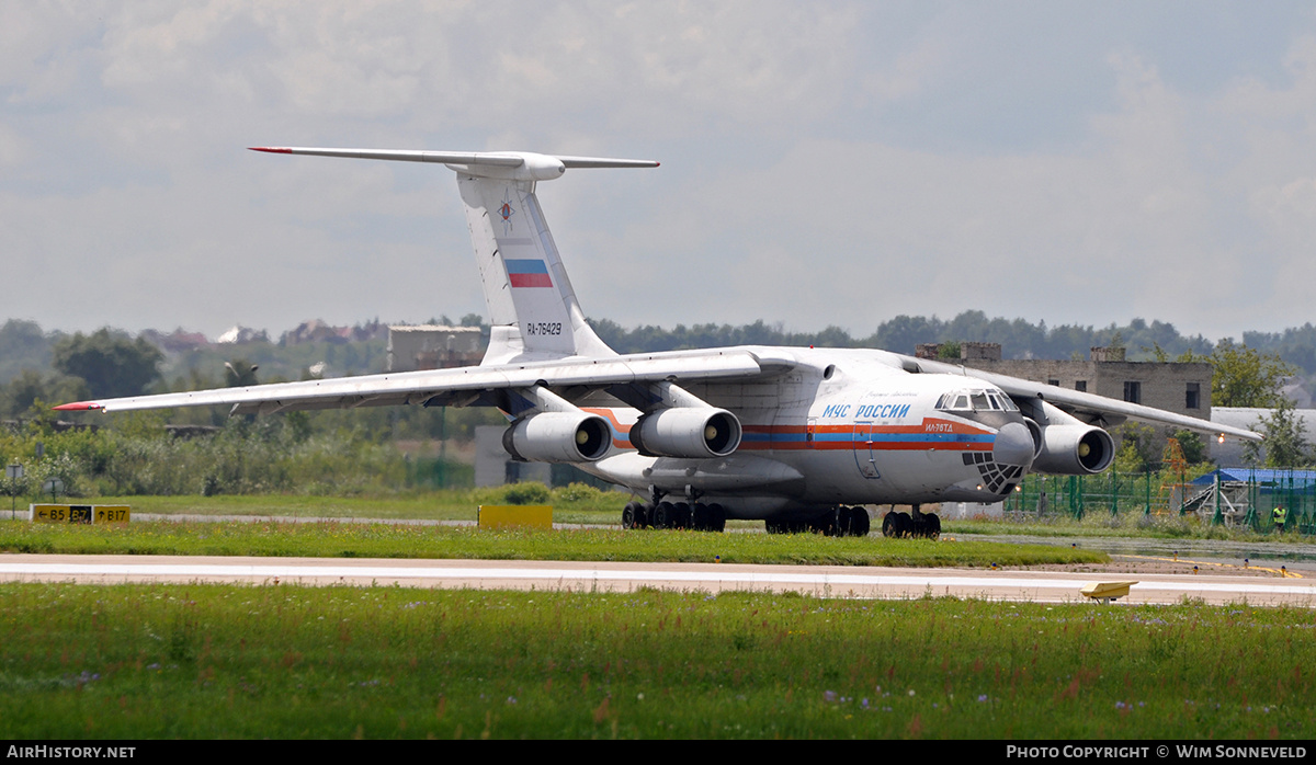 Aircraft Photo of RA-76429 | Ilyushin Il-76TD | MChS Rossii - Russia Ministry for Emergency Situations | AirHistory.net #701003