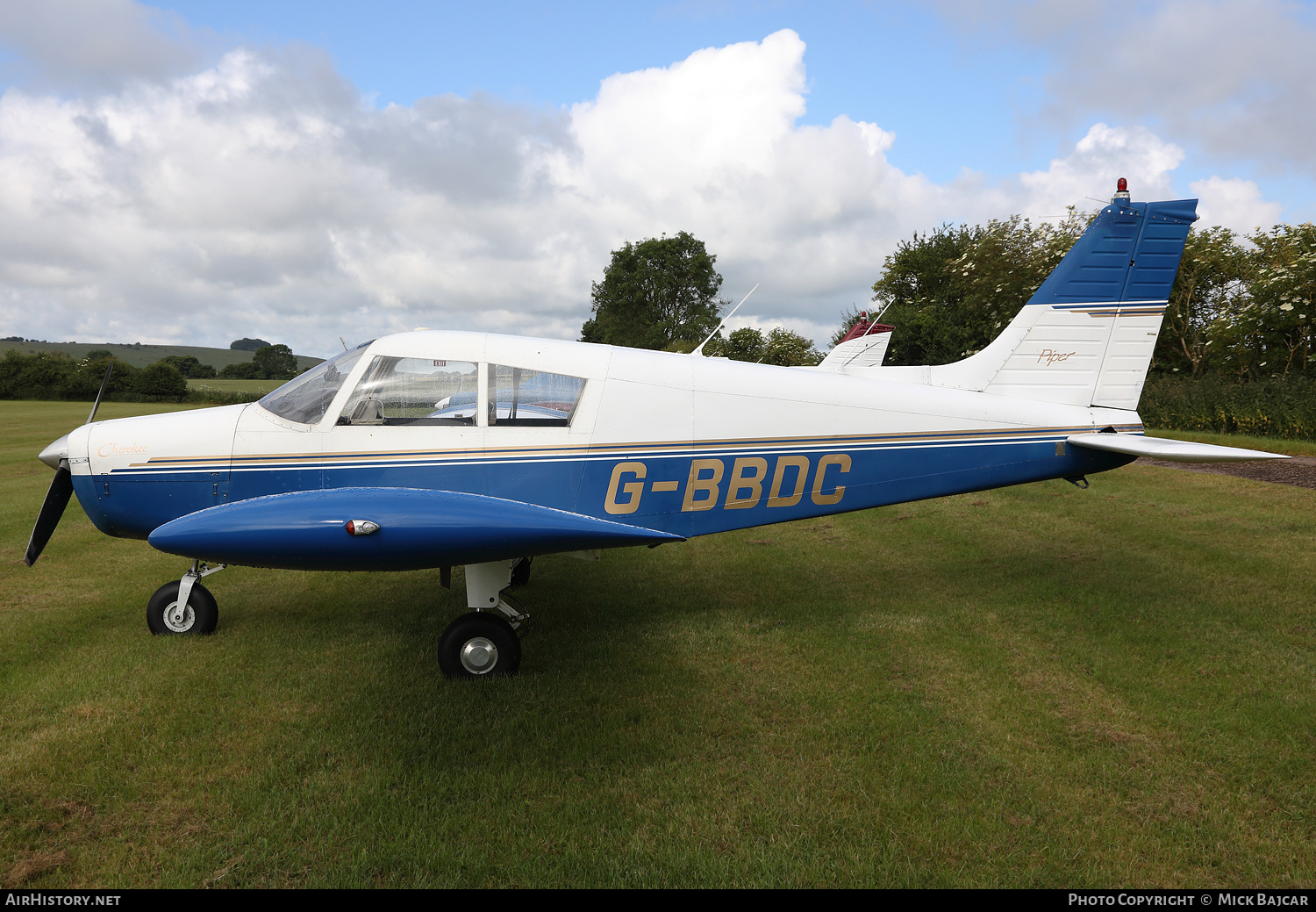 Aircraft Photo of G-BBDC | Piper PA-28-140 Cherokee F | AirHistory.net #701011