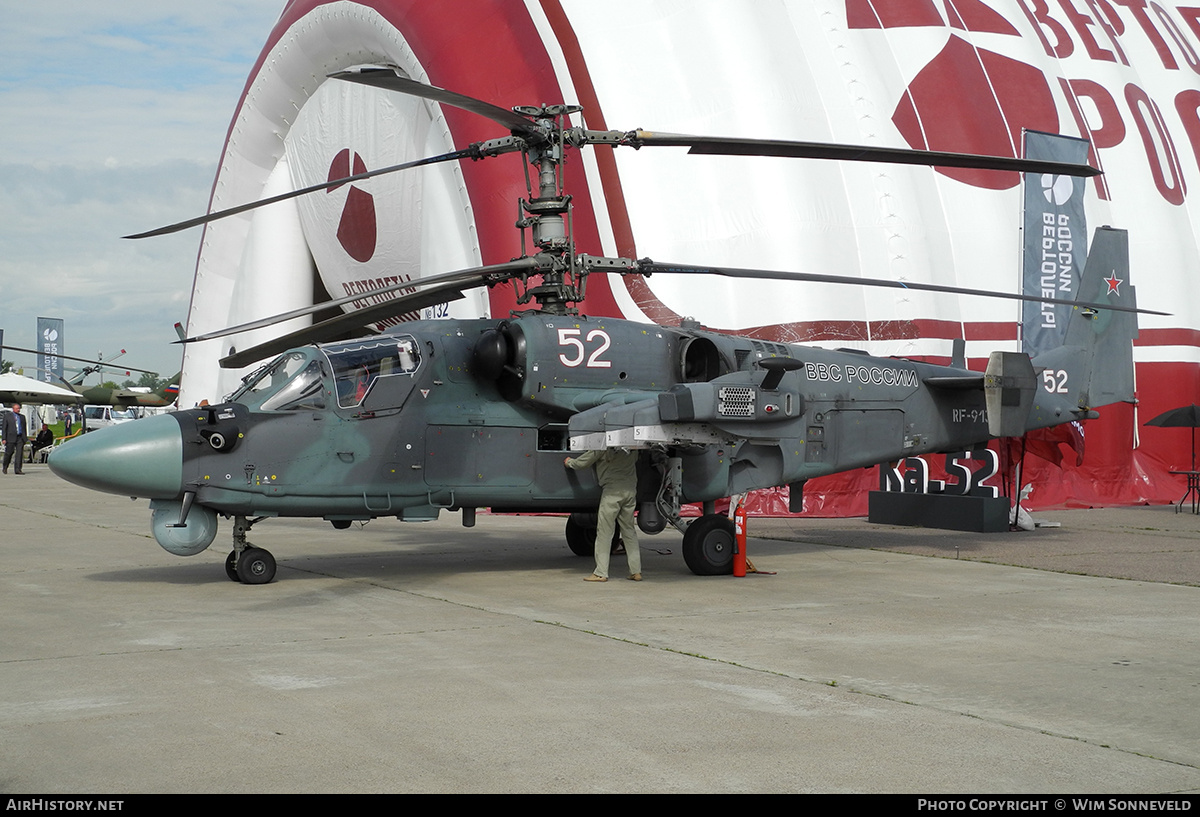 Aircraft Photo of RF-91342 | Kamov Ka-52 Alligator | Russia - Air Force | AirHistory.net #701031