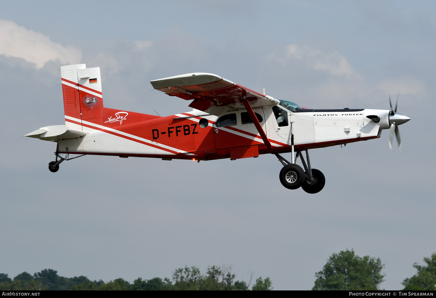 Aircraft Photo of D-FFBZ | Pilatus PC-6/B2-H4 Turbo Porter | YourSky | AirHistory.net #701036