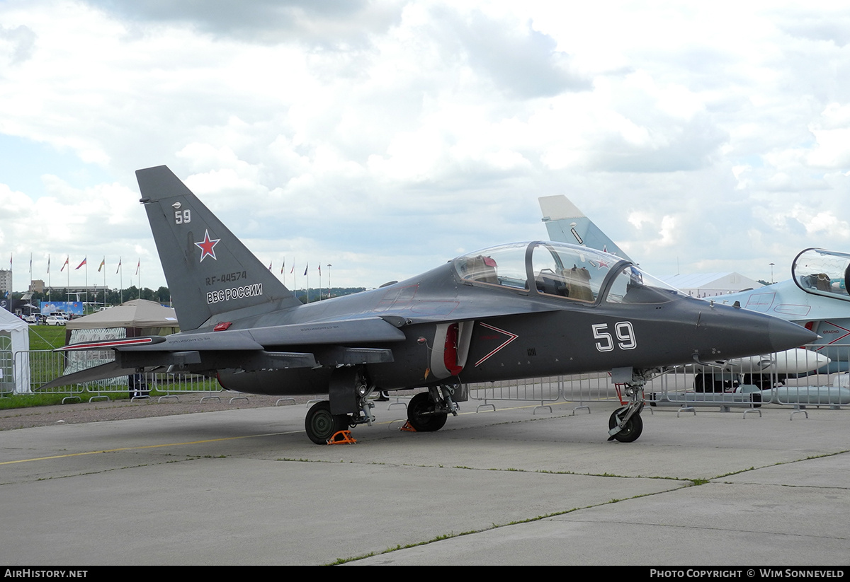 Aircraft Photo of RF-44574 | Yakovlev Yak-130 | Russia - Air Force | AirHistory.net #701048