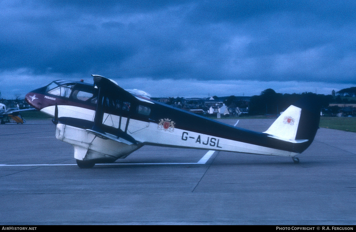 Aircraft Photo of G-AJSL | De Havilland D.H. 89A Dragon Rapide | AirHistory.net #701053
