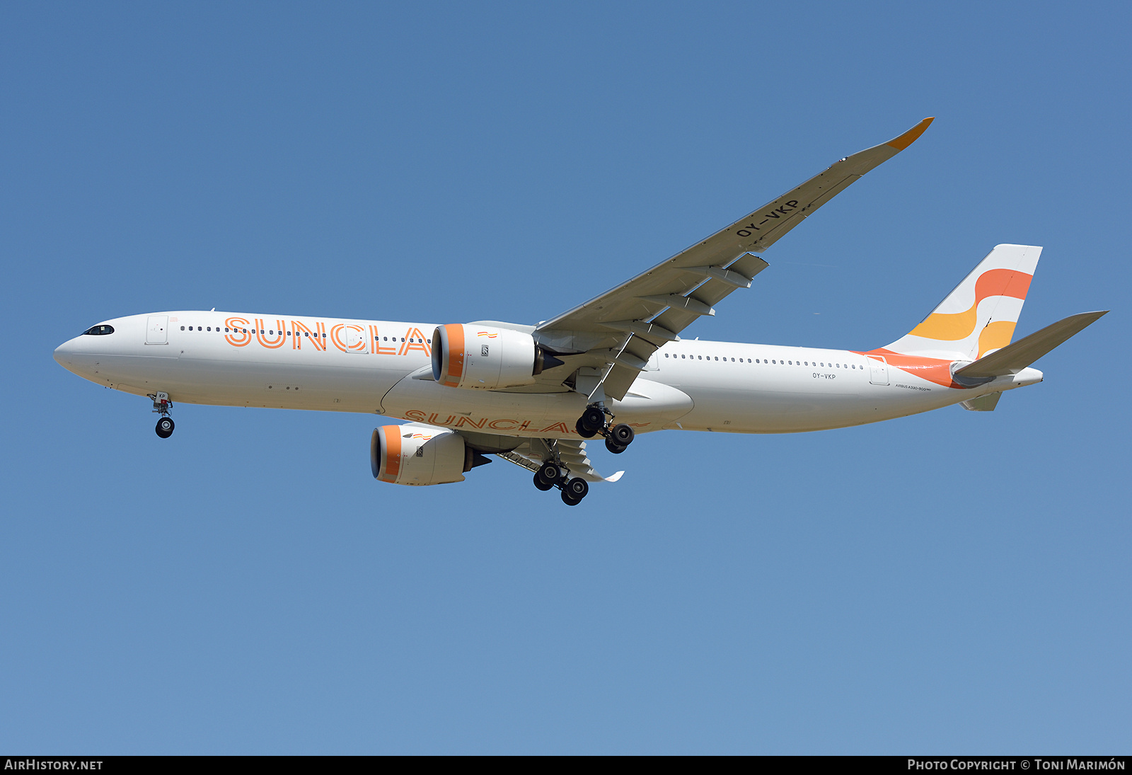 Aircraft Photo of OY-VKP | Airbus A330-941N | Sunclass Airlines | AirHistory.net #701059