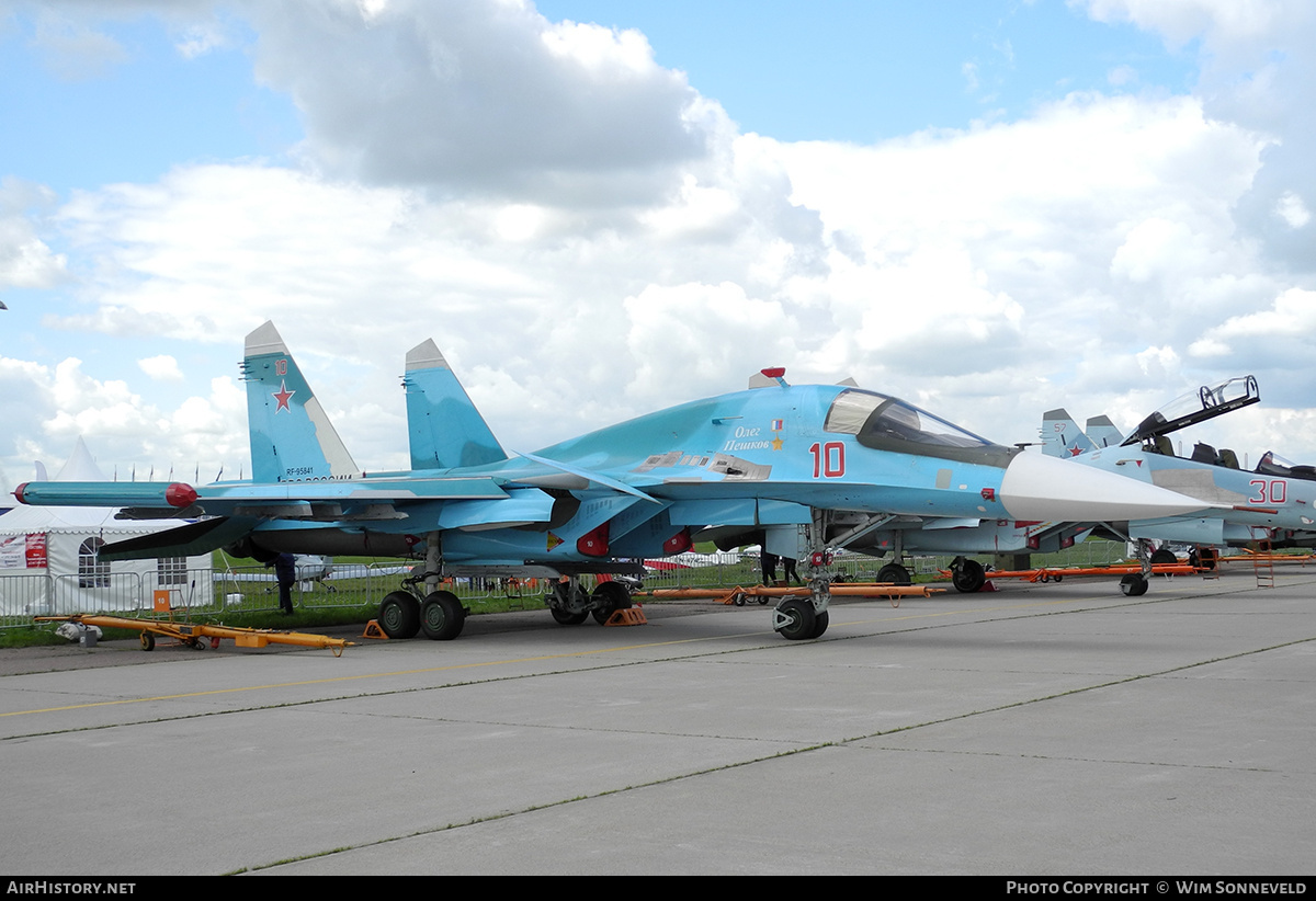 Aircraft Photo of RF-95841 | Sukhoi Su-34 | Russia - Air Force | AirHistory.net #701065