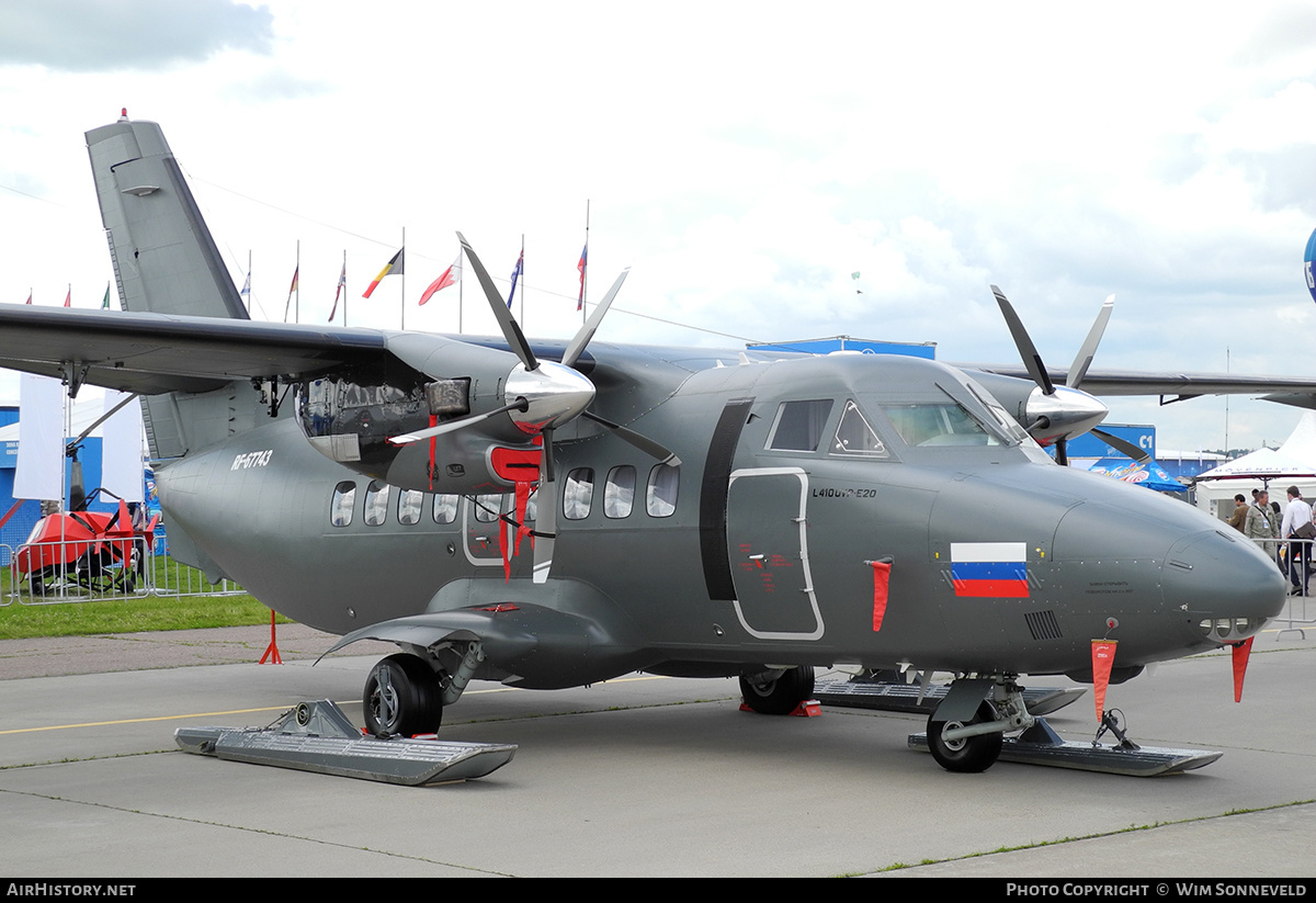 Aircraft Photo of RF-67743 | Let L-410UVP-E20 Turbolet | Russia - DOSAAF | AirHistory.net #701073